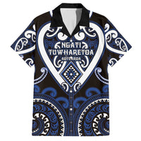 Custom Aotearoa Ngati Tuwharetoa Family Matching Summer Maxi Dress and Hawaiian Shirt Maori Tribal Pattern