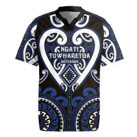 Custom Aotearoa Ngati Tuwharetoa Rugby Jersey Maori Tribal Pattern