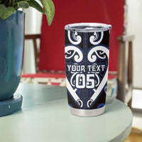 Custom Aotearoa Ngati Tuwharetoa Tumbler Cup Maori Tribal Pattern LT05 - Polynesian Pride
