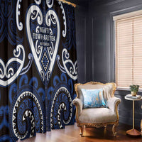 Aotearoa Ngati Tuwharetoa Window Curtain Maori Tribal Pattern