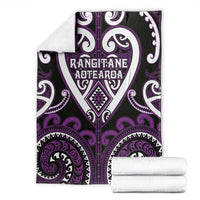 Aotearoa Rangitane Blanket Maori Tribal Pattern