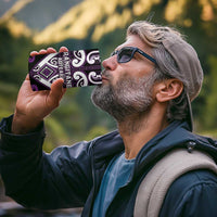 Custom Aotearoa Rangitane 4 in 1 Can Cooler Tumbler Maori Tribal Pattern