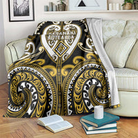 Aotearoa Taranaki Blanket Maori Tribal Pattern