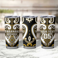 Custom Aotearoa Taranaki Tumbler Cup Maori Tribal Pattern LT05 - Polynesian Pride
