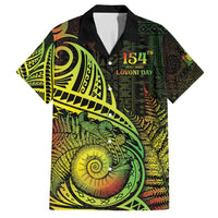 Personalised Fiji Lovoni Day Family Matching Summer Maxi Dress and Hawaiian Shirt 154th Years