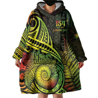 Personalised Fiji Lovoni Day Wearable Blanket Hoodie 154th Years