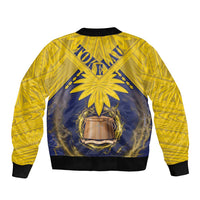 Tokelau Tokehega Day Bomber Jacket National Badge Special Style - Polynesian Pride