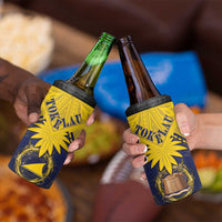 Tokelau Tokehega Day 4 in 1 Can Cooler Tumbler National Badge Special Style - Polynesian Pride