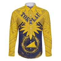 Tokelau Tokehega Day Family Matching Long Sleeve Bodycon Dress and Hawaiian Shirt National Badge Special Style - Polynesian Pride