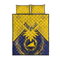 Tokelau Tokehega Day Quilt Bed Set National Badge Special Style LT05 - Polynesian Pride