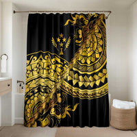 Kosrae Liberation Day Bathroom Set Polynesian Floral Tattoo - Polynesian Pride