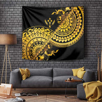 Kosrae Liberation Day Tapestry Polynesian Floral Tattoo - Polynesian Pride