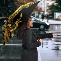 Kosrae Liberation Day Umbrella Polynesian Floral Tattoo - Polynesian Pride