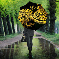 Kosrae Liberation Day Umbrella Polynesian Floral Tattoo - Polynesian Pride