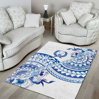 Pohnpei Liberation Day Area Rug Polynesian Floral Tattoo - Polynesian Pride