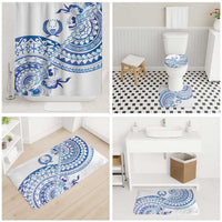 Pohnpei Liberation Day Bathroom Set Polynesian Floral Tattoo - Polynesian Pride