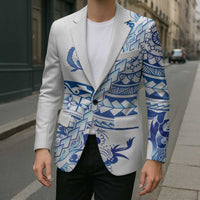 Pohnpei Liberation Day Blazer Polynesian Floral Tattoo - Polynesian Pride