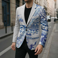 Pohnpei Liberation Day Blazer Polynesian Floral Tattoo - Polynesian Pride