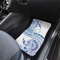 Pohnpei Liberation Day Car Mats Polynesian Floral Tattoo - Polynesian Pride