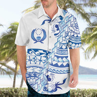 Pohnpei Liberation Day Hawaiian Shirt Polynesian Floral Tattoo - Polynesian Pride