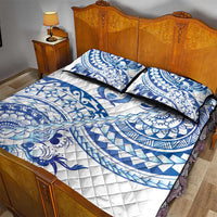 Pohnpei Liberation Day Quilt Bed Set Polynesian Floral Tattoo - Polynesian Pride