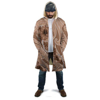 Hawaii Brown Hibiscus Pikake Lei Cloak - Polynesian Pride