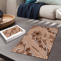 Hawaii Brown Hibiscus Pikake Lei Puzzle - Polynesian Pride