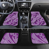 Hawaii Violet Hibiscus Pikake Lei Car Mats - Polynesian Pride