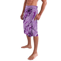 Hawaii Violet Hibiscus Pikake Lei Lavalava - Polynesian Pride