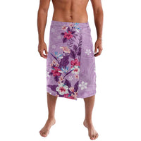 Hawaii Tropical Flowers Lavalava Polynesian Tattoo Lavender