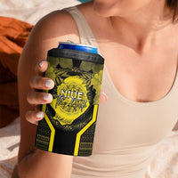 Niue The Rock 4 in 1 Can Cooler Tumbler The Island Of The Uga - Polynesian Pride