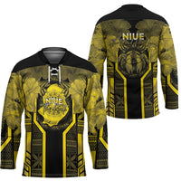 Niue The Rock Hockey Jersey The Island Of The Uga - Polynesian Pride