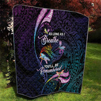Polynesia Memorial Quilt Always Remembered Dragonfly Polynesian Style LT05 - Polynesian Pride