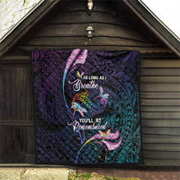 Polynesia Memorial Quilt Always Remembered Dragonfly Polynesian Style LT05 - Polynesian Pride