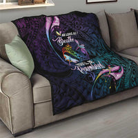 Polynesia Memorial Quilt Always Remembered Dragonfly Polynesian Style LT05 - Polynesian Pride
