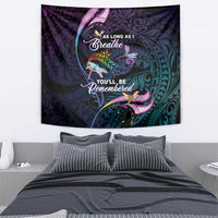 Polynesia Memorial Tapestry Always Remembered Dragonfly Polynesian Style LT05 - Polynesian Pride