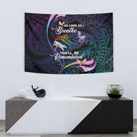 Polynesia Memorial Tapestry Always Remembered Dragonfly Polynesian Style LT05 - Polynesian Pride