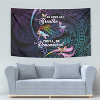Polynesia Memorial Tapestry Always Remembered Dragonfly Polynesian Style LT05 - Polynesian Pride
