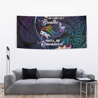 Polynesia Memorial Tapestry Always Remembered Dragonfly Polynesian Style LT05 - Polynesian Pride
