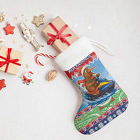 New Zealand Christmas Stocking Funny Jet Ride Kiwi Xmas - Polynesian Pride
