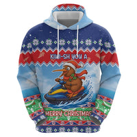 New Zealand Christmas Hoodie Funny Jet Ride Kiwi Xmas - Polynesian Pride