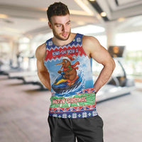 New Zealand Christmas Men Tank Top Funny Jet Ride Kiwi Xmas - Polynesian Pride