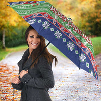 New Zealand Christmas Umbrella Funny Jet Ride Kiwi Xmas - Polynesian Pride