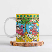 Hawaii Christmas Ceramic Mug Mele Kalikimaka Tropical Vibes - Polynesian Pride