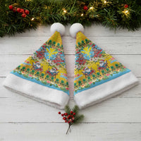 Hawaii Christmas Santa Hat Mele Kalikimaka Tropical Vibes - Polynesian Pride