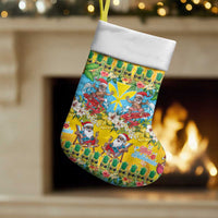 Hawaii Christmas Stocking Mele Kalikimaka Tropical Vibes - Polynesian Pride