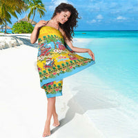 Hawaii Christmas Sarong Mele Kalikimaka Tropical Vibes - Polynesian Pride