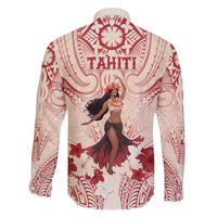 Tahiti Women's Day Family Matching Long Sleeve Bodycon Dress and Hawaiian Shirt With Polynesian Pattern LT05 - Polynesian Pride