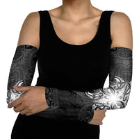 New Zealand Matariki Arm Sleeves Maori Moko Black Galaxy