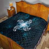 New Zealand Matariki Waita Quilt Maori Moko Dark Blue Galaxy LT05 - Polynesian Pride
